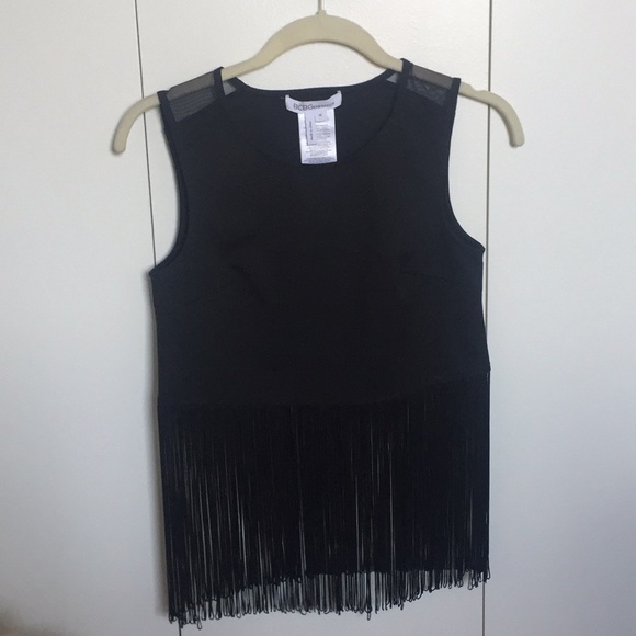 BCBGeneration Tops - BCBG fringe shirt!